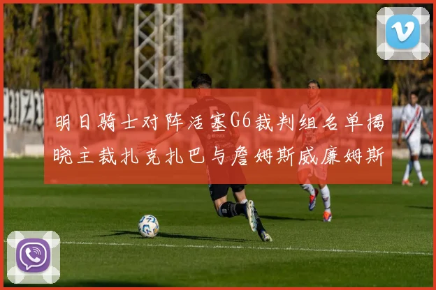 明日骑士对阵活塞G6裁判组名单揭晓主裁扎克扎巴与詹姆斯威廉姆斯在列